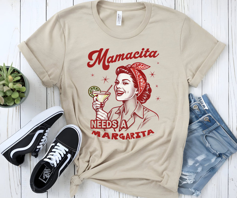 Mamacita Needs a Margarita t-shirt