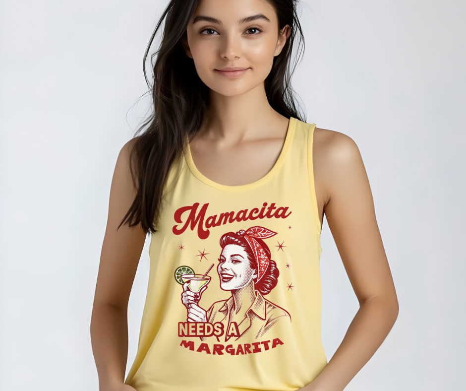 Mamacita Needs a Margarita Tank Tops or t-shirt