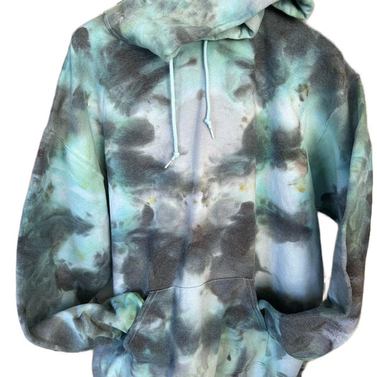 Jaded Ice Dyed Hoodie-MADE TO ORDER