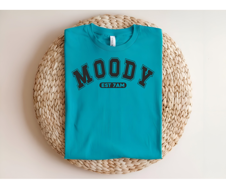 Moody Est 7 am t-shirt