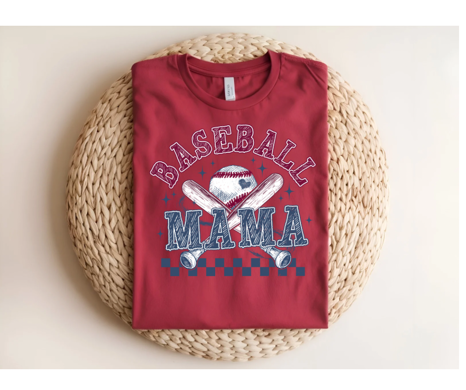 Baseball Mama t-shirt