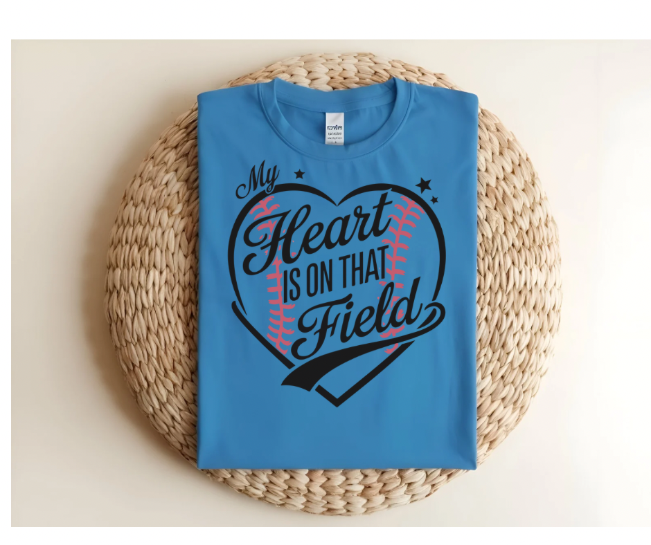 My Heart is on that Field t-shirt