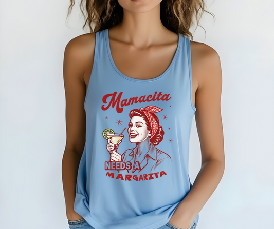Mamacita Needs a Margarita Tank Tops or t-shirt