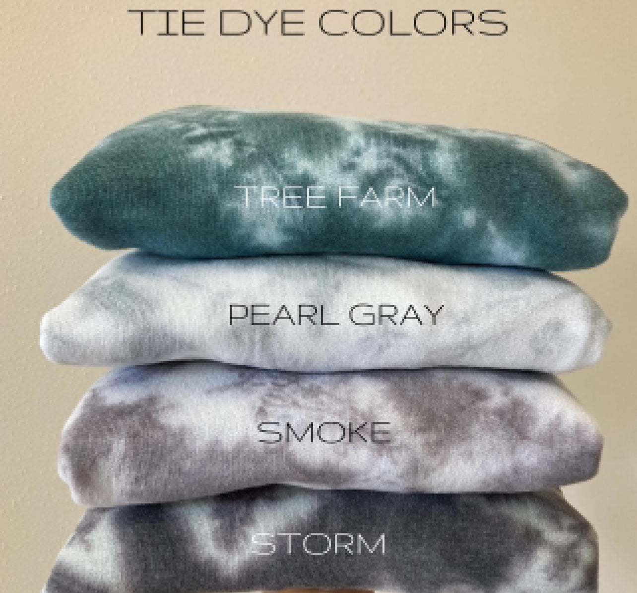 Ice Dyed Sweatshirts-Various Colors