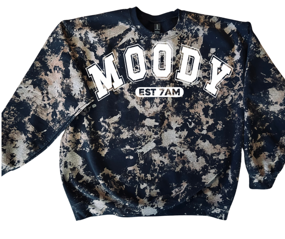 "Distressed Crewneck-pick your design"