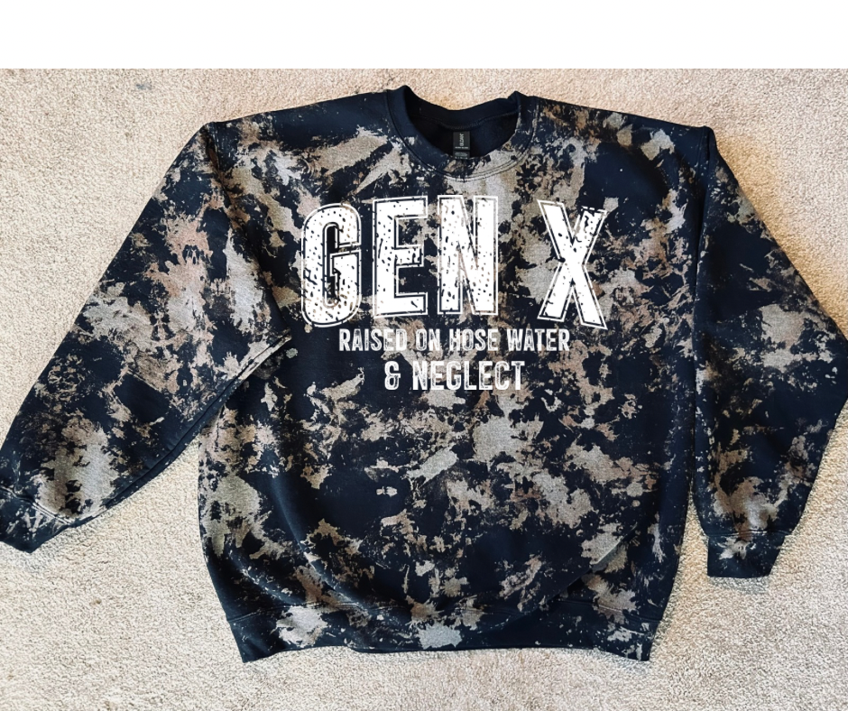 "Distressed Crewneck-pick your design"